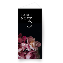 Load image into Gallery viewer, Upright Table Menu + Number Combo