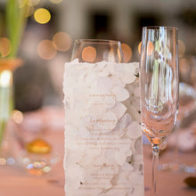 Load image into Gallery viewer, Torn Edge Menu Card