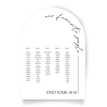 Load image into Gallery viewer, Seating Chart Board