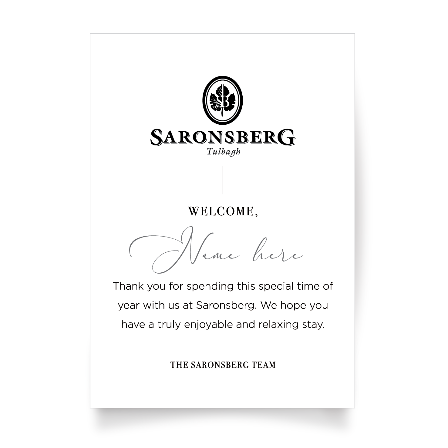 Cards_Welcome • Seasonal