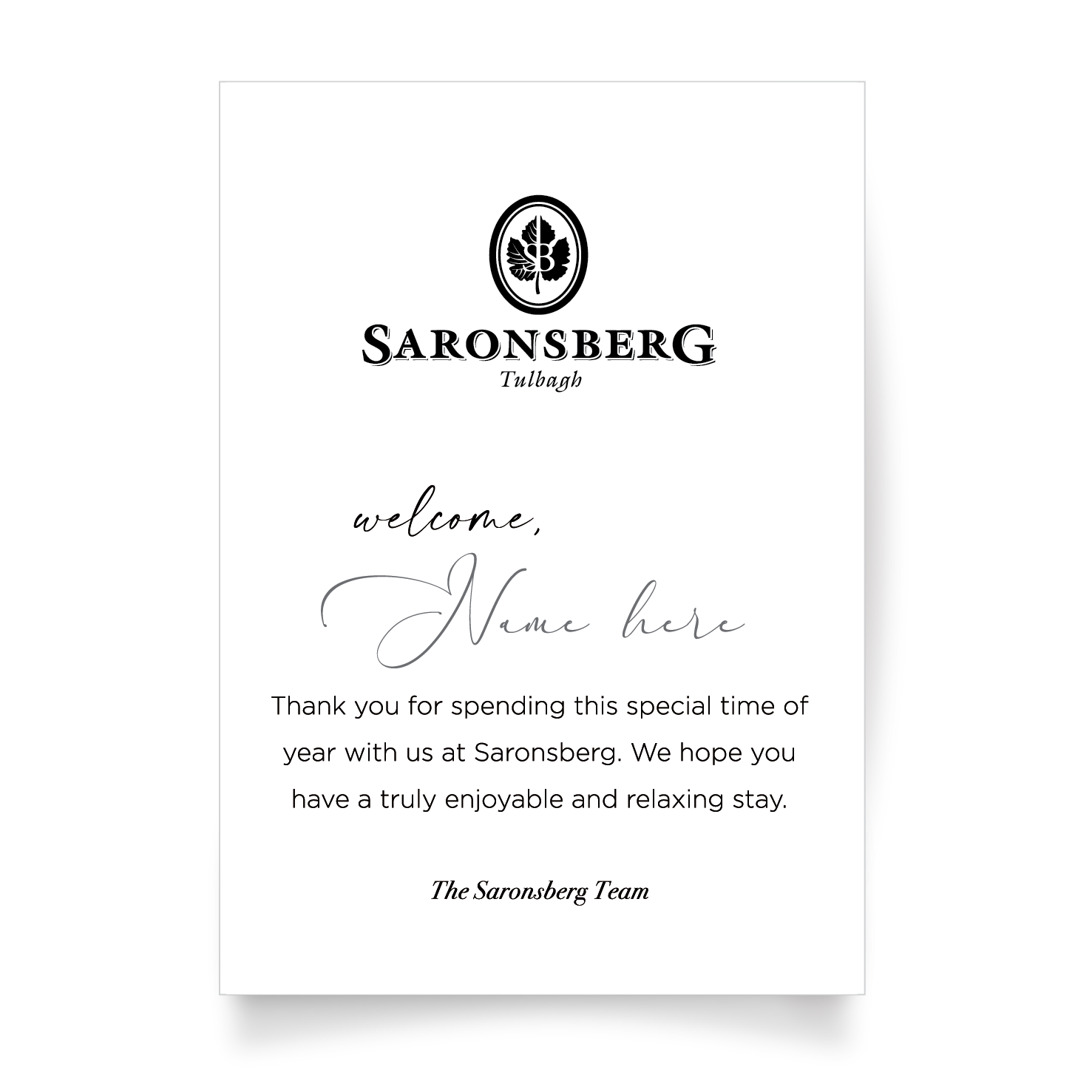 Cards_Welcome • Seasonal