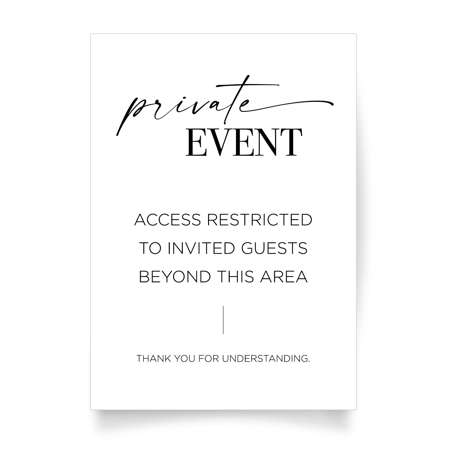 Private Event_A1 Signage (Tulbagh Sessions '23)