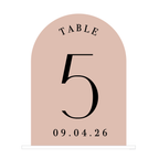 Arch Table Number