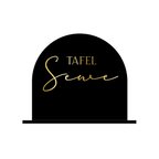 Black Perspex Table Number