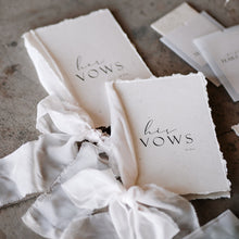 Load image into Gallery viewer, Vow booklet set
