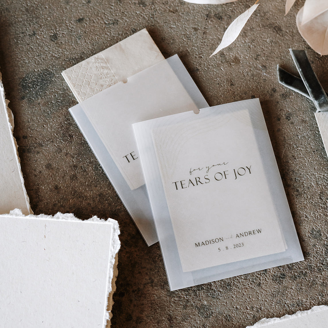 Bamboo Tissue in Holder