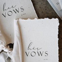 Load image into Gallery viewer, Vow booklet set
