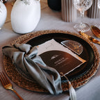 Menu Booklet with Tassel