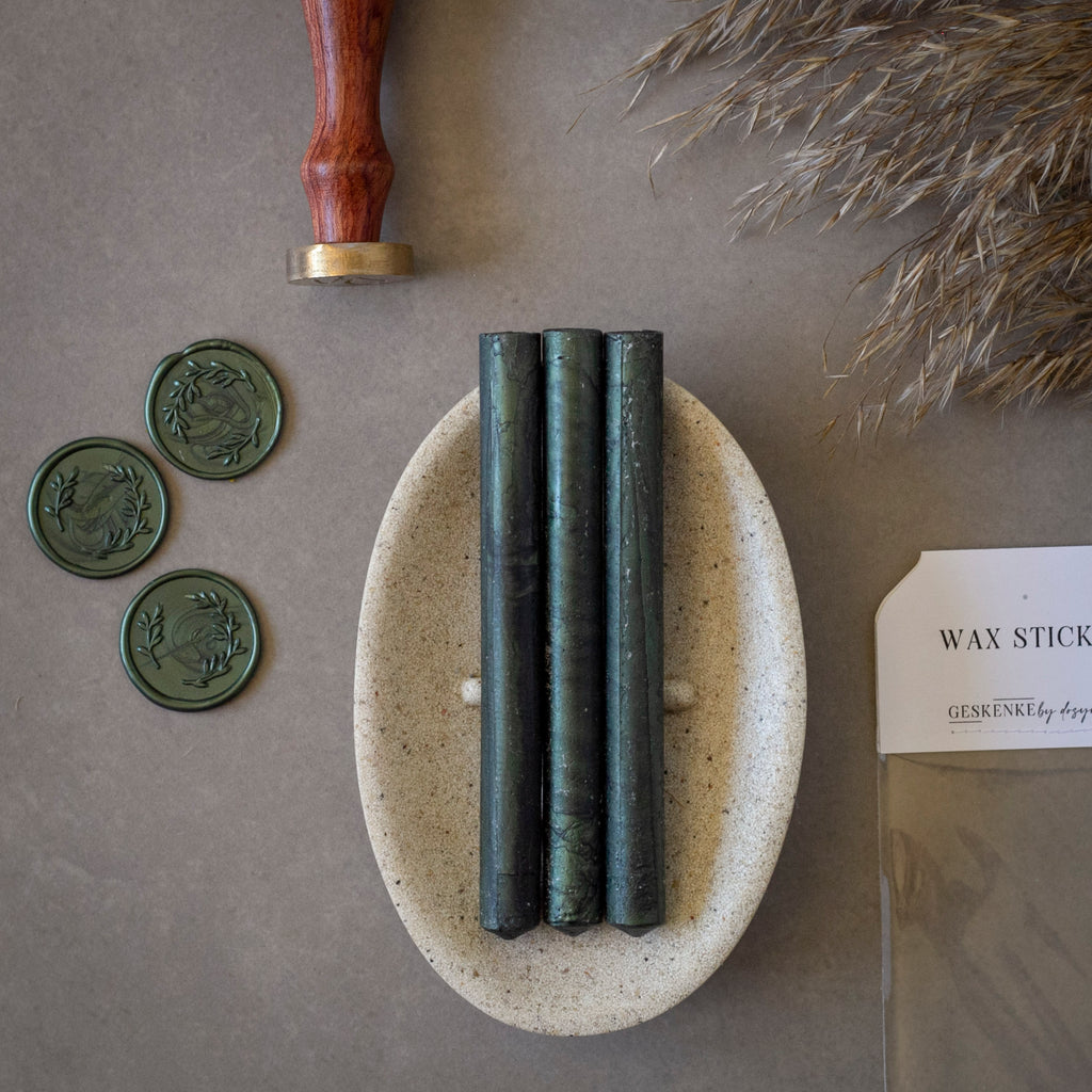 Emerald Wax Sticks • Metallic