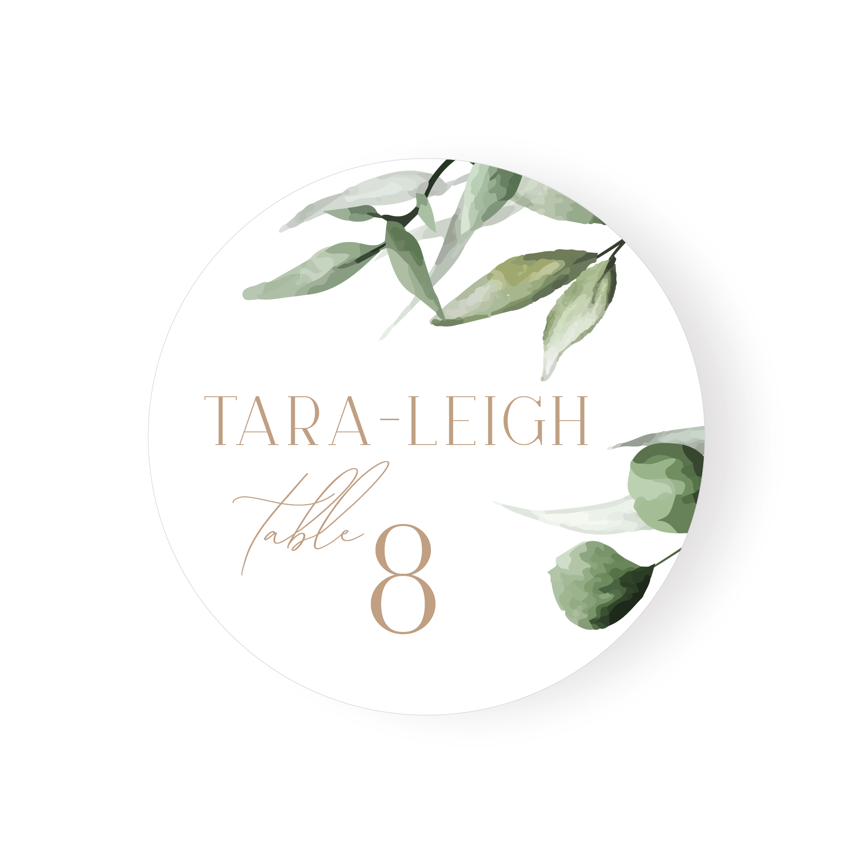 Escort Cards_Round