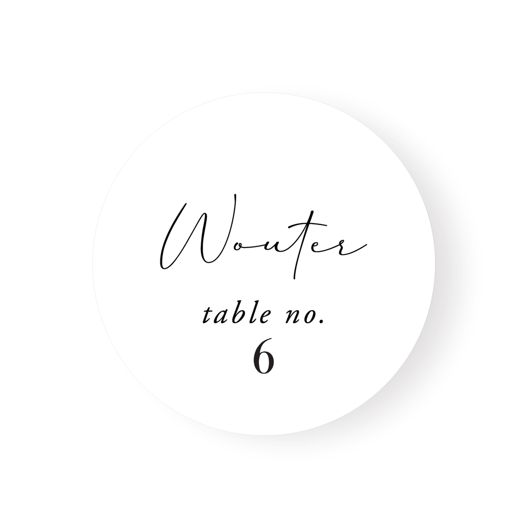Escort Cards_Round