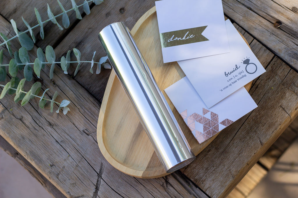 Silver Foil • 30 meter roll