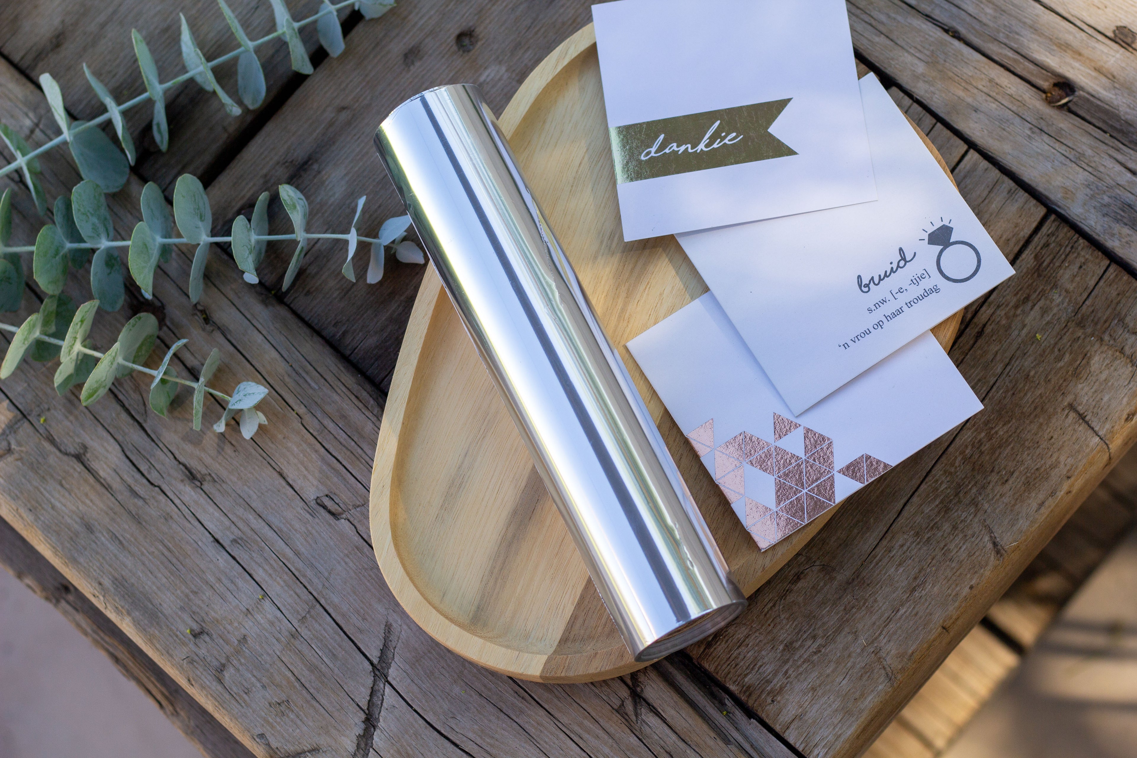 Silver Foil • 30 meter roll