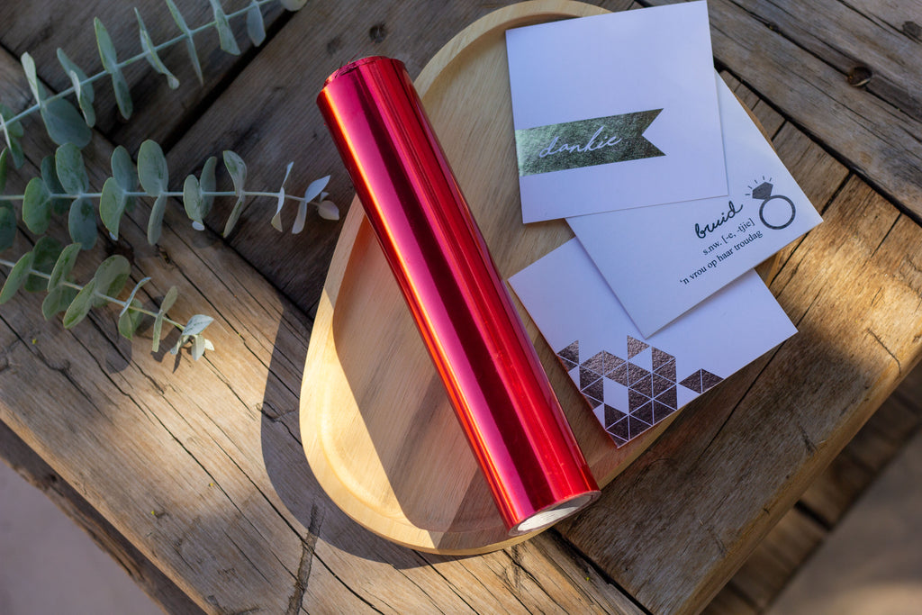 Red Foil • 30 meter roll
