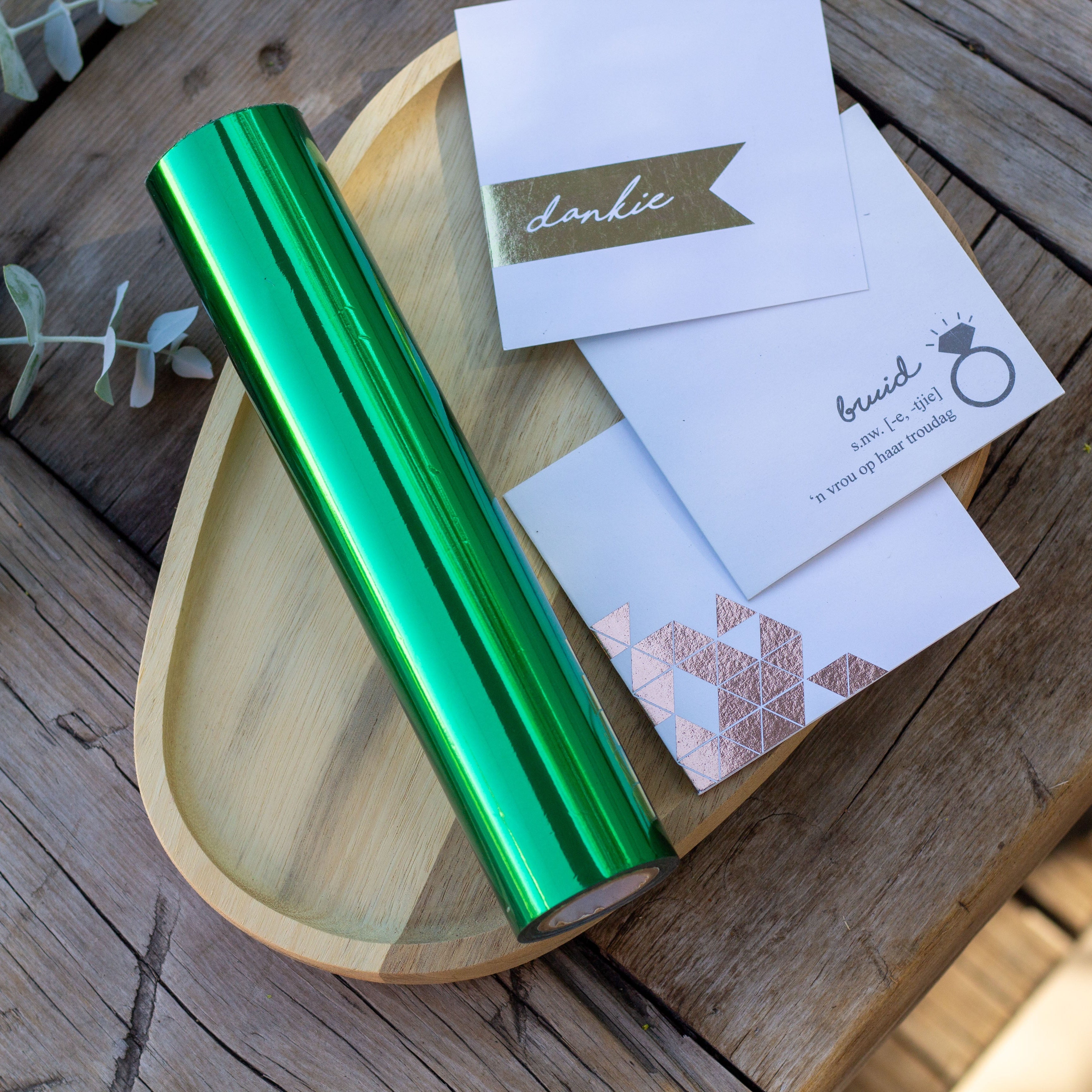Green Foil • 30 meter roll