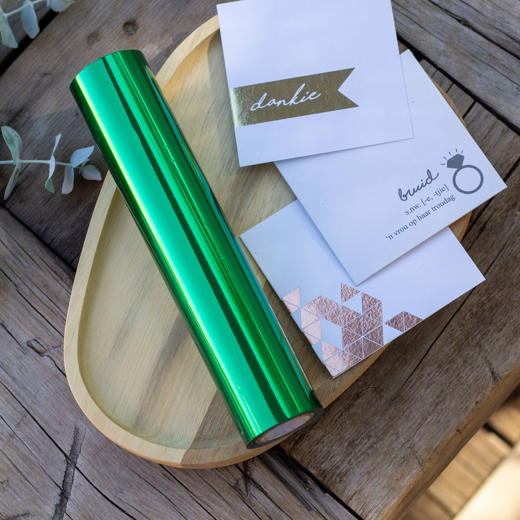 Green Foil • 30 meter roll