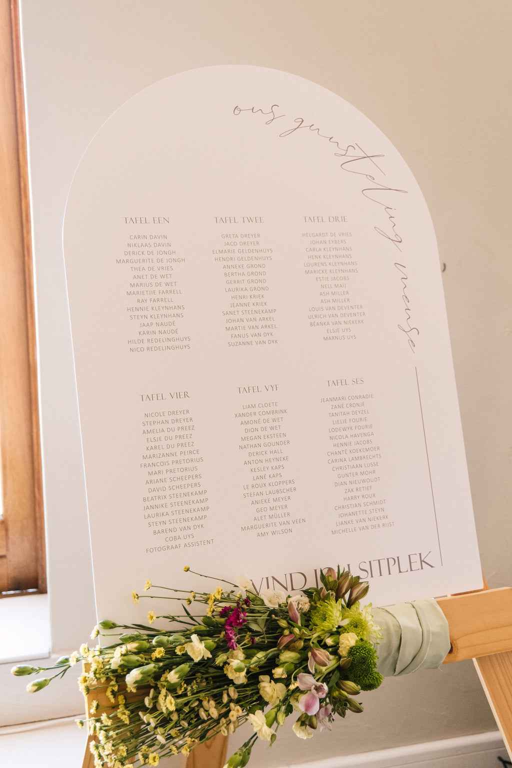 Seating Chart Board