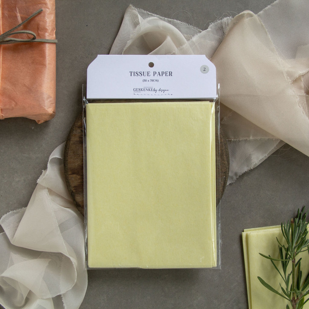 Assorted Colour Tissue Paper • Set of 2