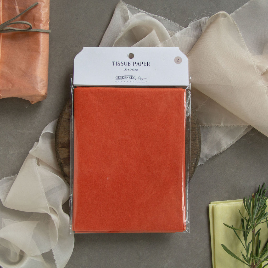 Assorted Colour Tissue Paper • Set of 2