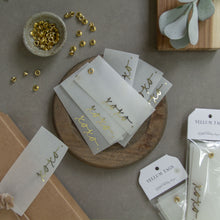 Load image into Gallery viewer, Gold Heat Foil Transfer • 10 Sheets
