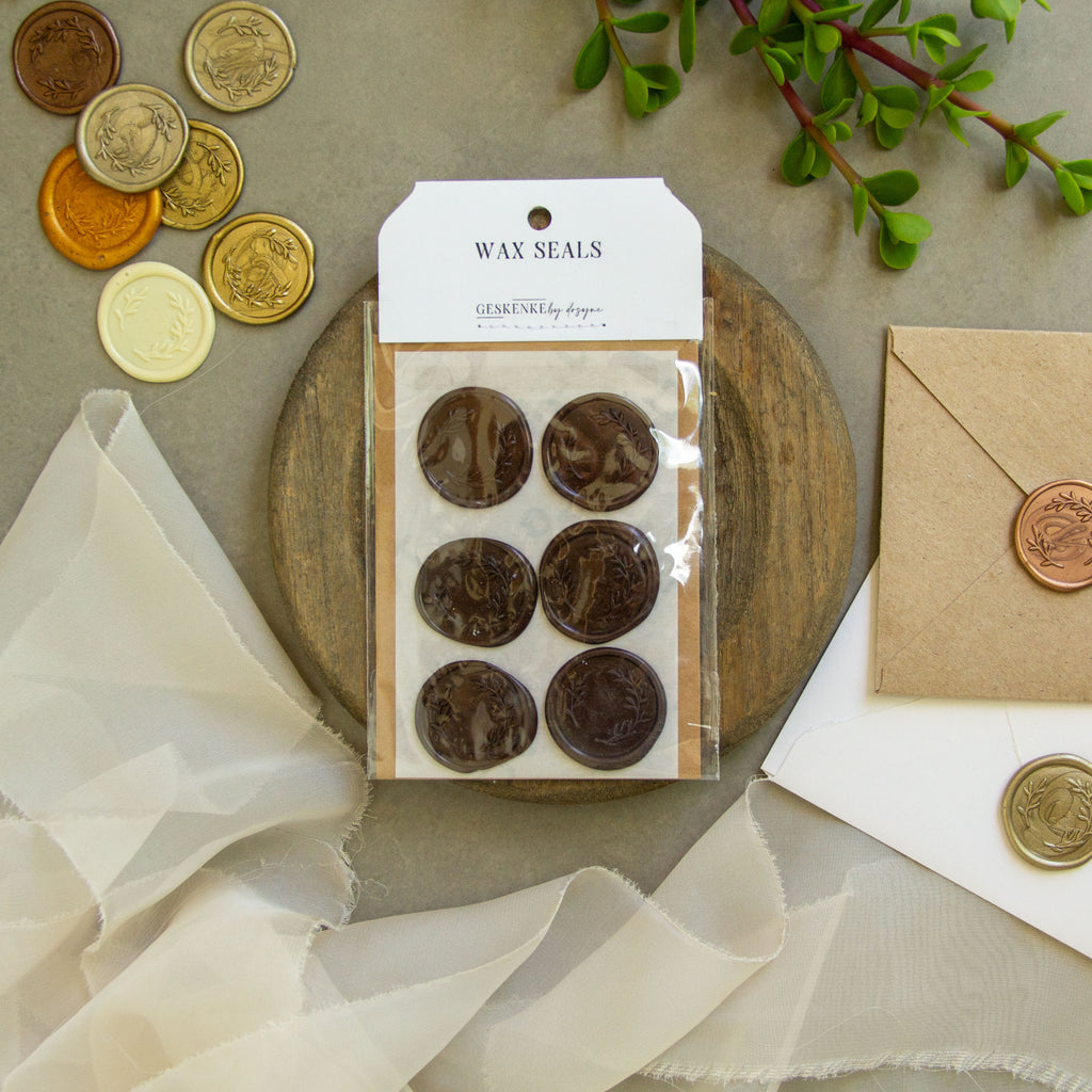 Chocolate Wax Sticks • Metallic