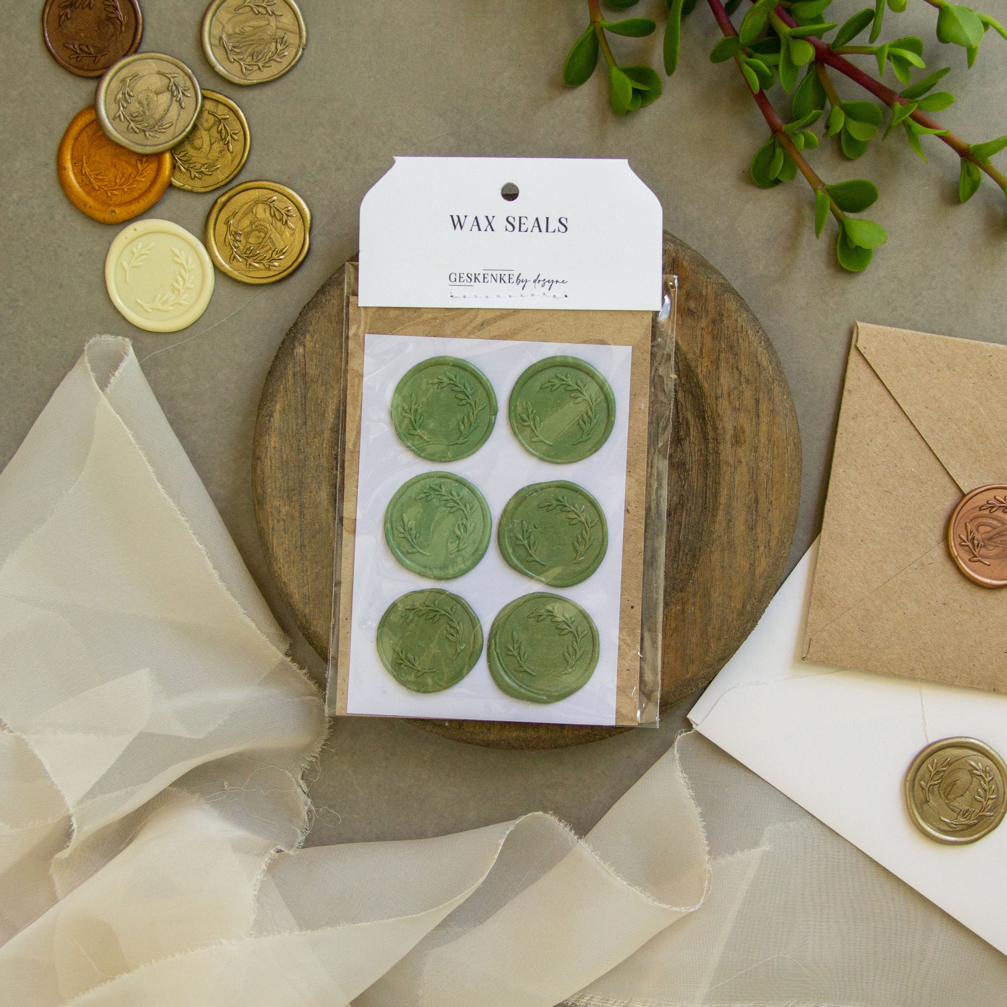 Sage Green Wax Sticks
