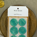 Turquoise Wax Sticks • Metallic