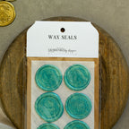 Turquoise Wax Sticks • Metallic