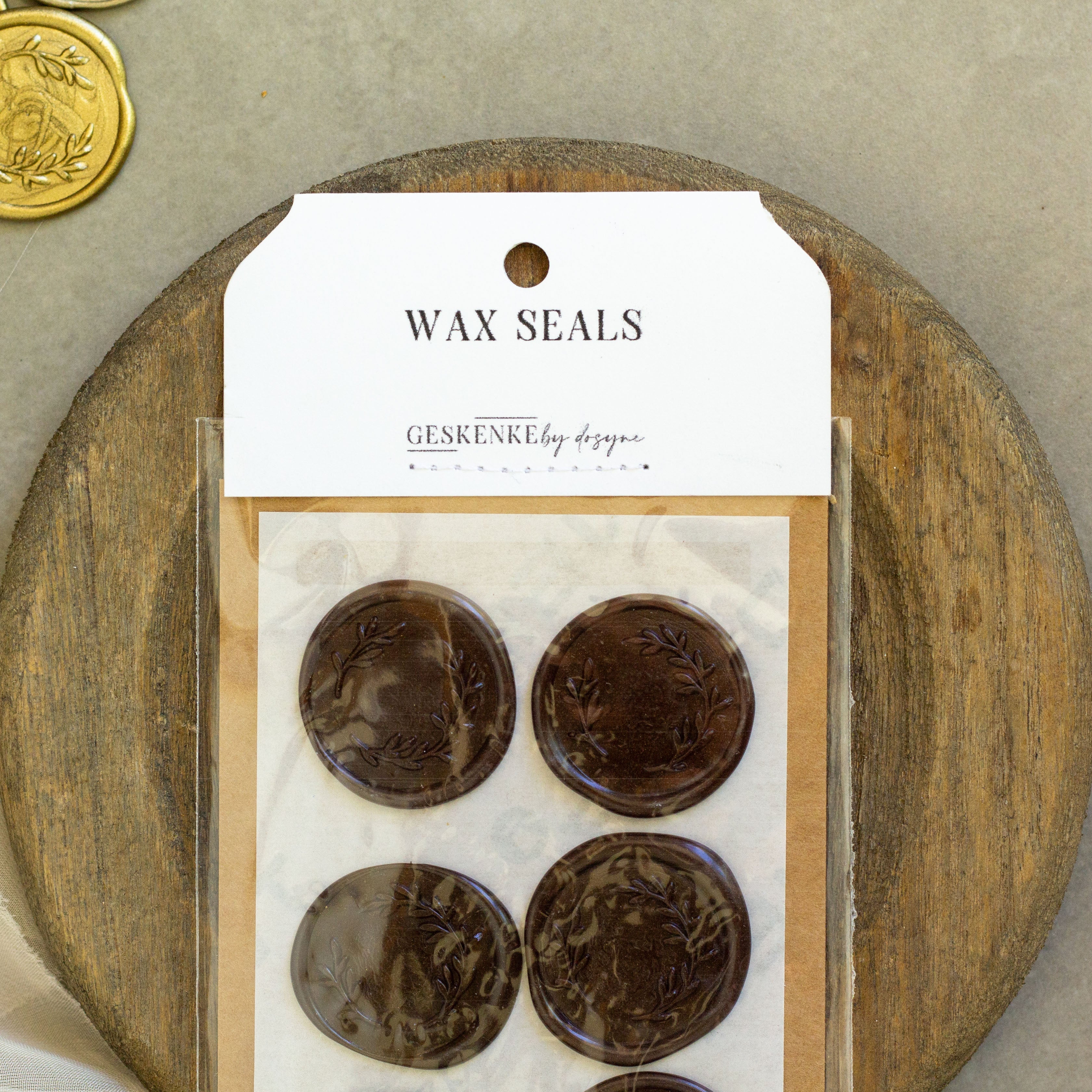 Chocolate Wax Sticks • Metallic