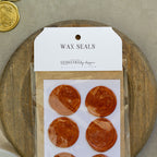 Burnt Orange Wax Sticks • Metallic
