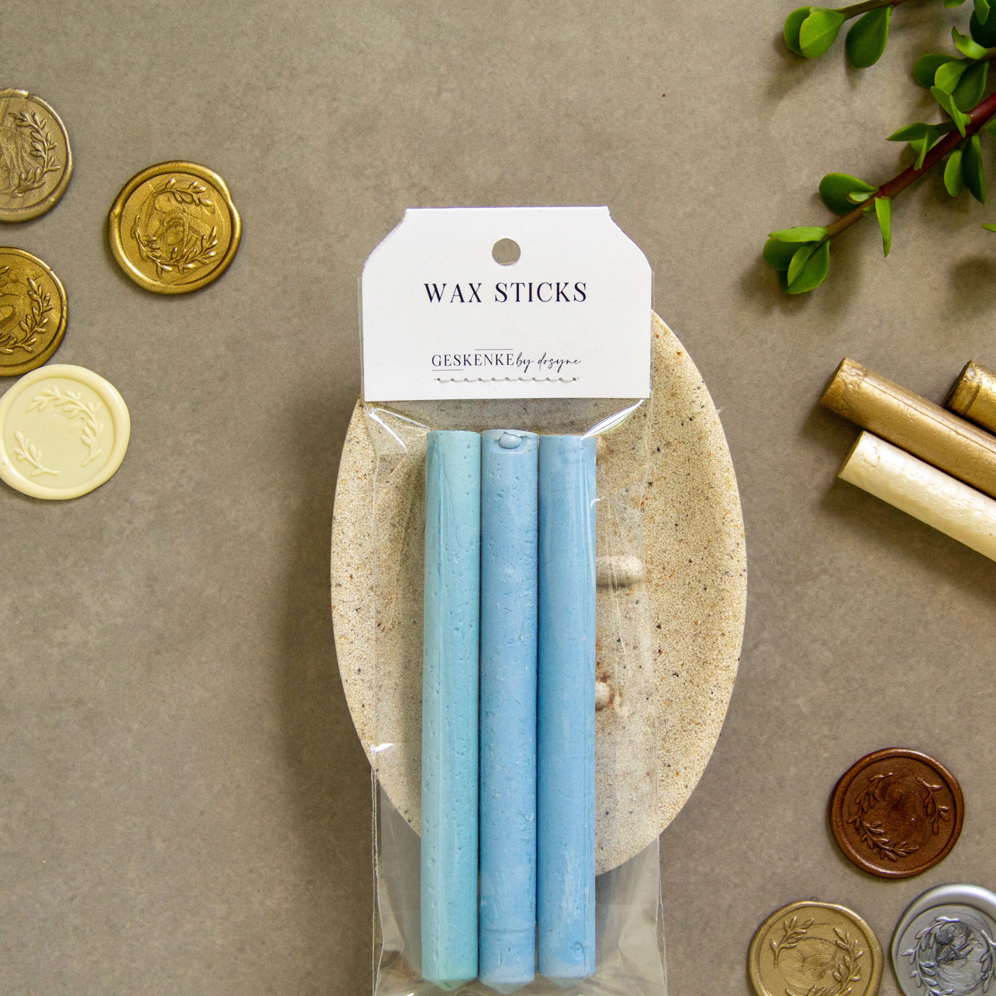 Powder Blue Wax Sticks