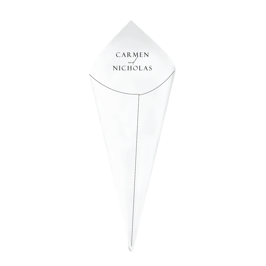 Printed Confetti Cones