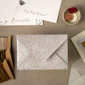 Metallic • Silver Embossed