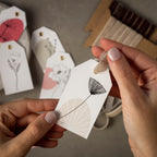 Gold Eyelet Gift Tags • Set of 6