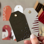 Gold Eyelet Gift Tags • Set of 6
