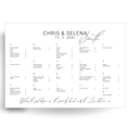 Seating Chart Board