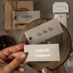 Gold Foiled Gift Tags • Set of 6