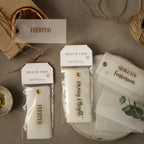 Gold Foiled Gift Tags • Set of 6