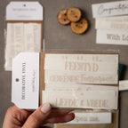 Decorative Vinyl Stickers • Set of 6