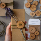 Wooden Buttons • Set of 3