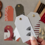 Gold Eyelet Gift Tags • Set of 6