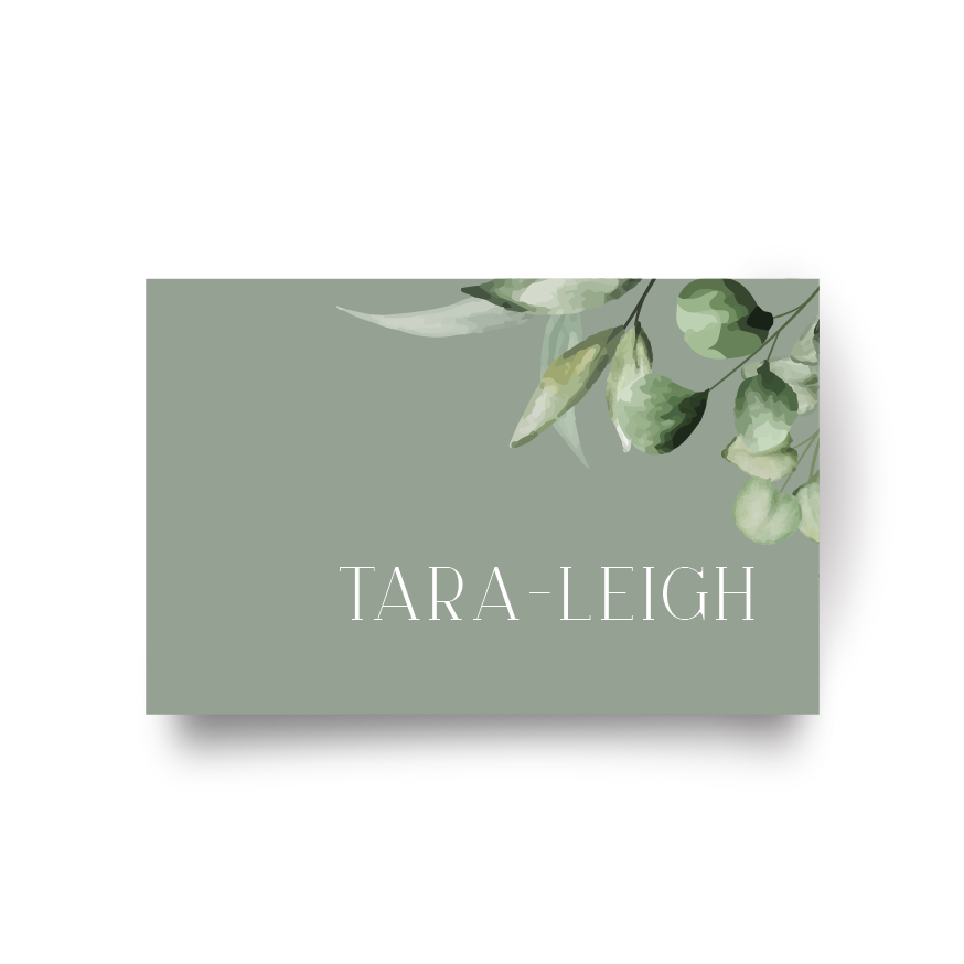 Guest Name Card