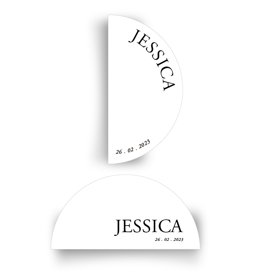 Half Circle Guest Names