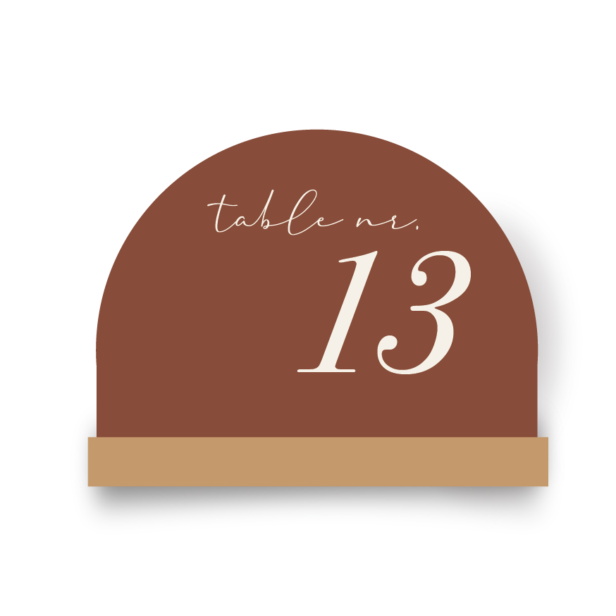 Table Number on Board • A6