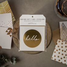 Load image into Gallery viewer, Metallic Foiled Gift Cards
