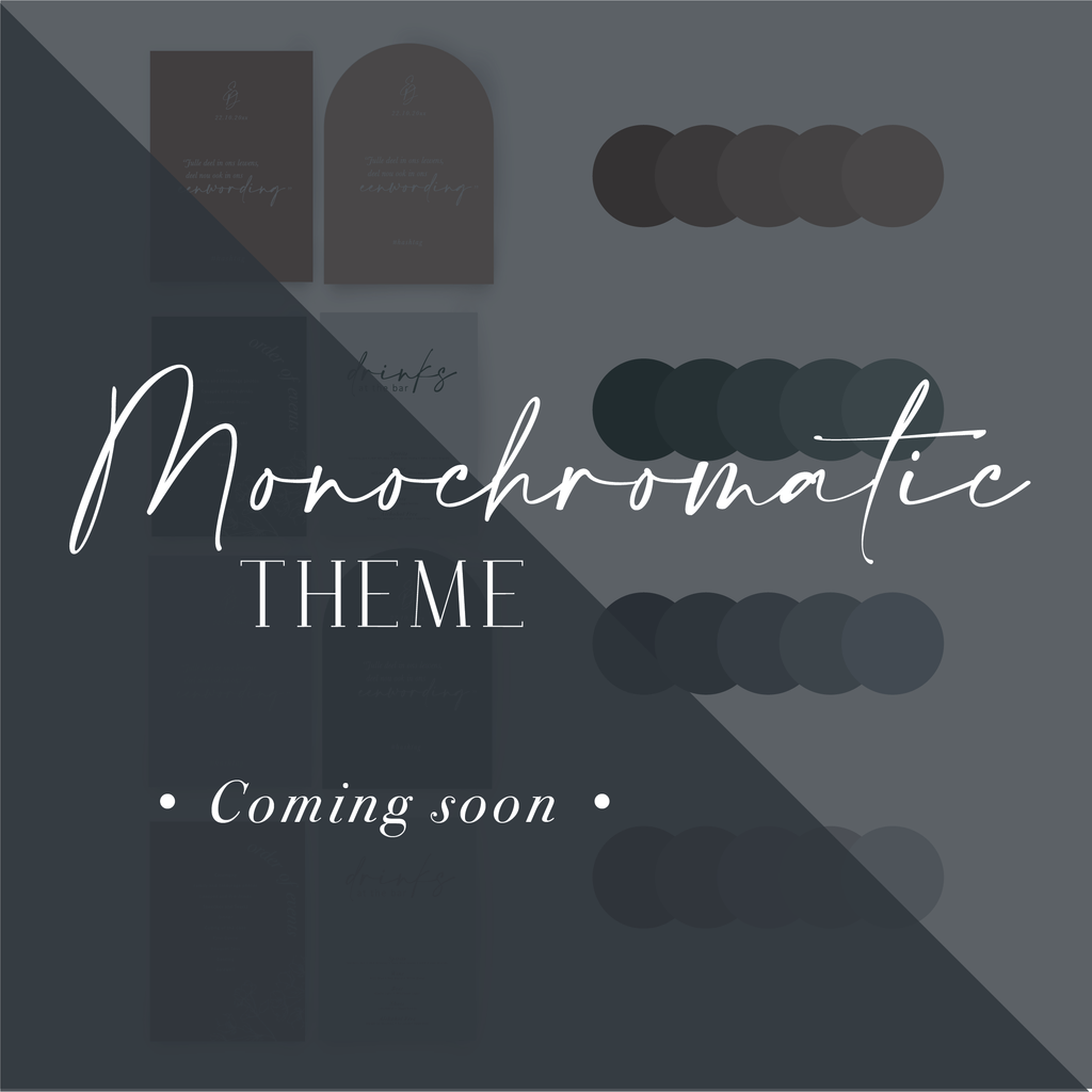 Menu Card • 90 x 190