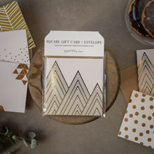 Load image into Gallery viewer, Metallic Foiled Gift Cards
