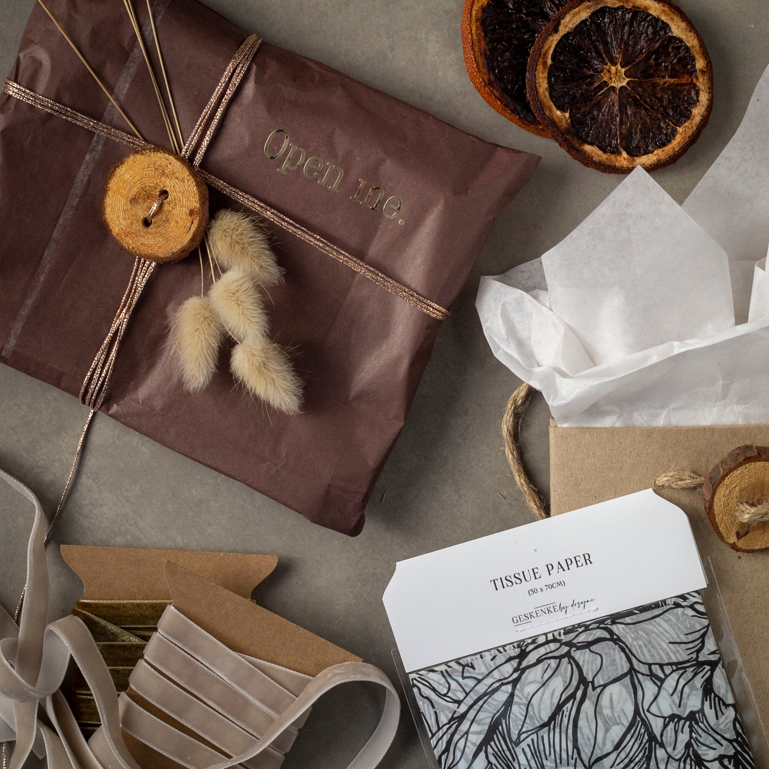 Assorted Colour Tissue Paper • Set of 2