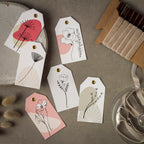 Gold Eyelet Gift Tags • Set of 6