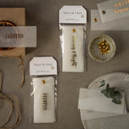 Gold Foiled Gift Tags • Set of 6